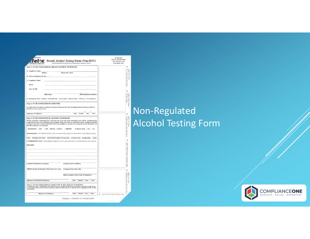 Wine Lab Testing Form Non-Regulated Alcohol Testing Form - Compliance One